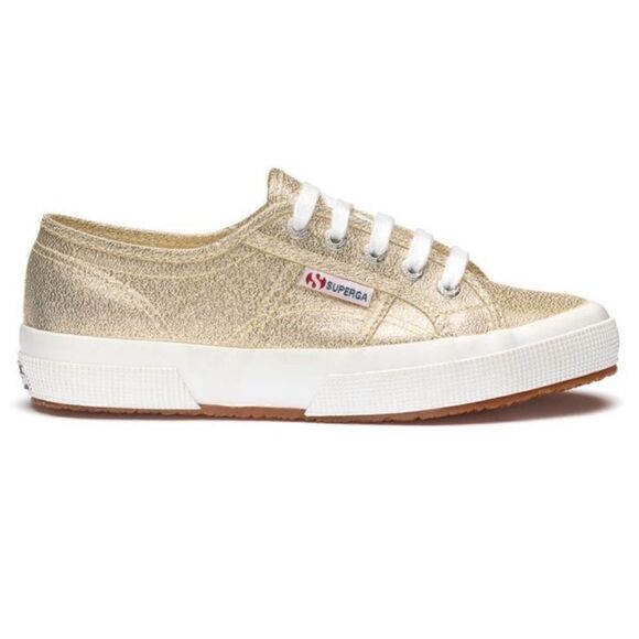 Superga gold Metalic lemme 2750 sneaker. Size 41 - Picture 1 of 14